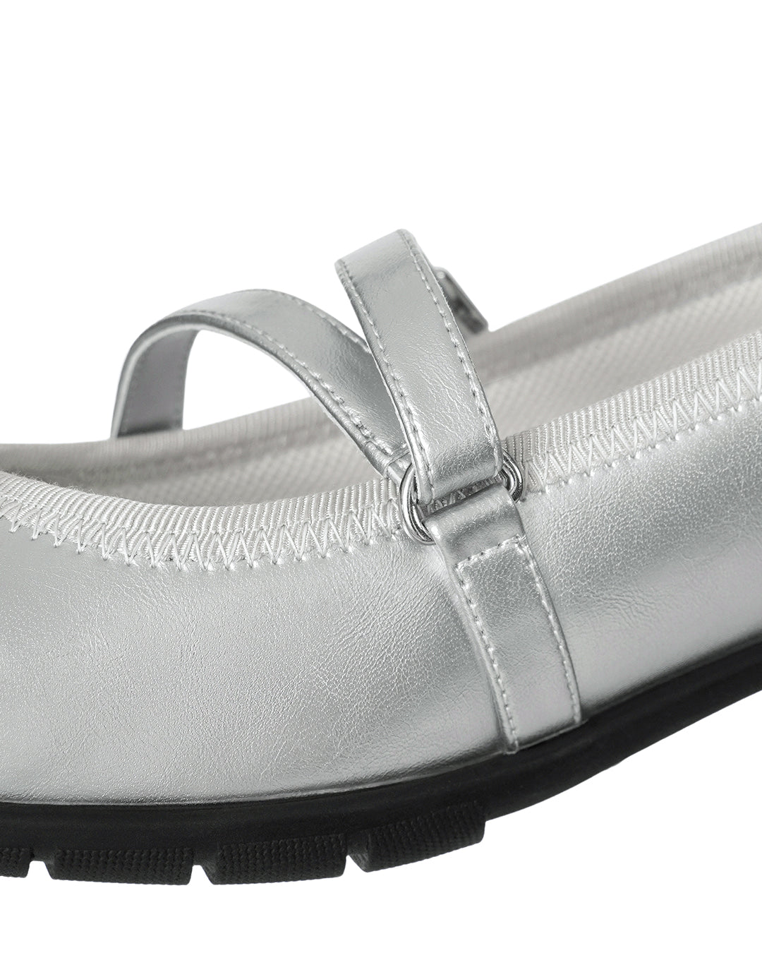Strap Ballet Mary Jane / Silver