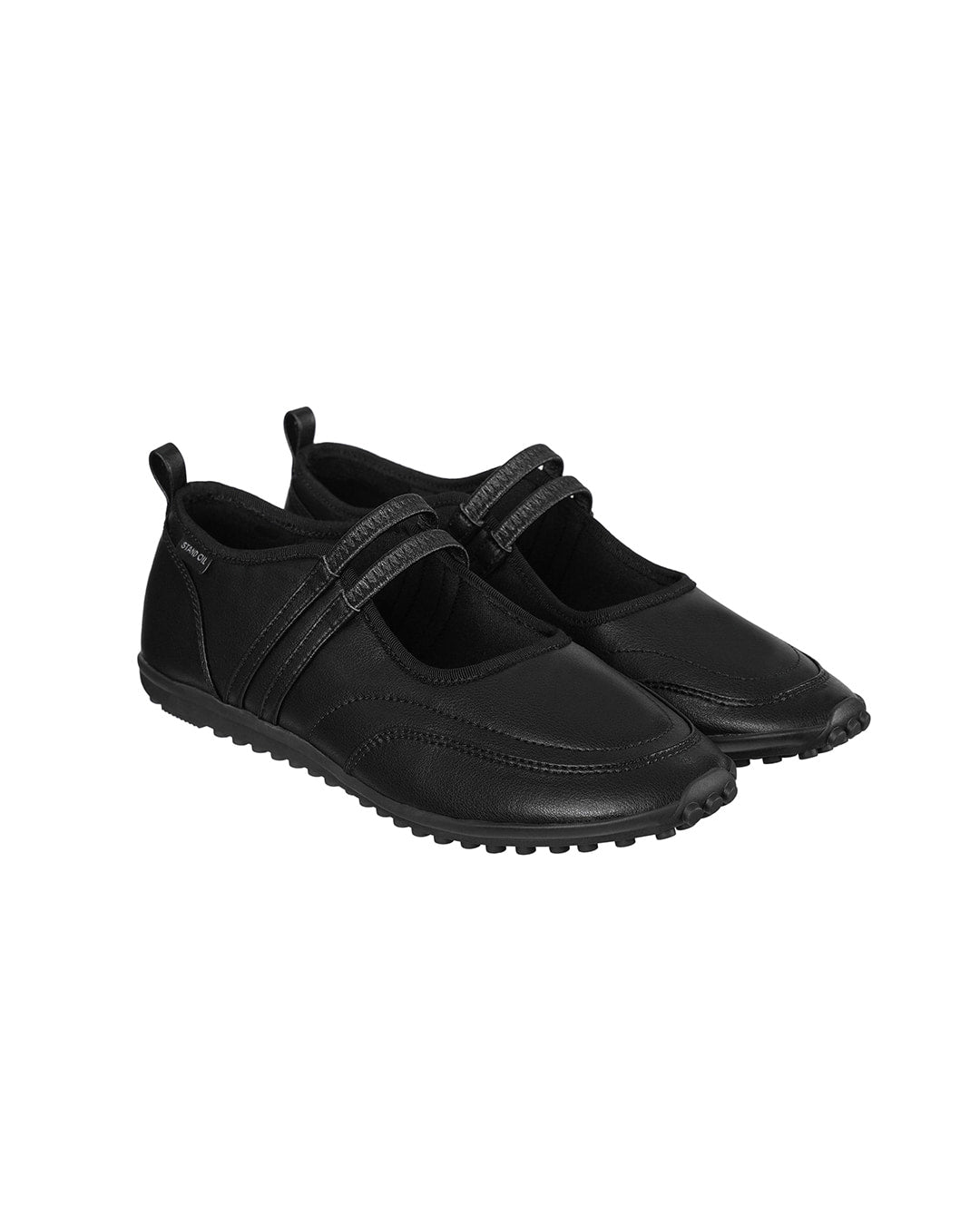 Strap Mary Jane Sneakers / Black