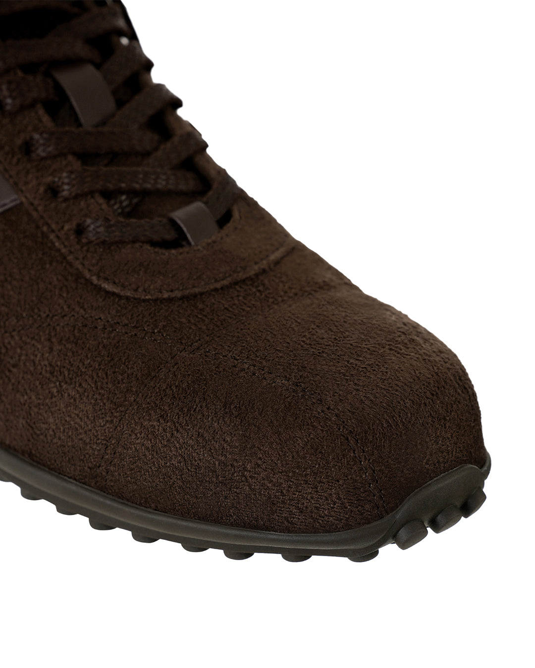 Isla Lace up Sneakers / Marron