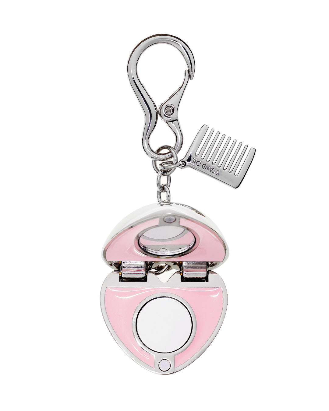Mirror Heart Keyring