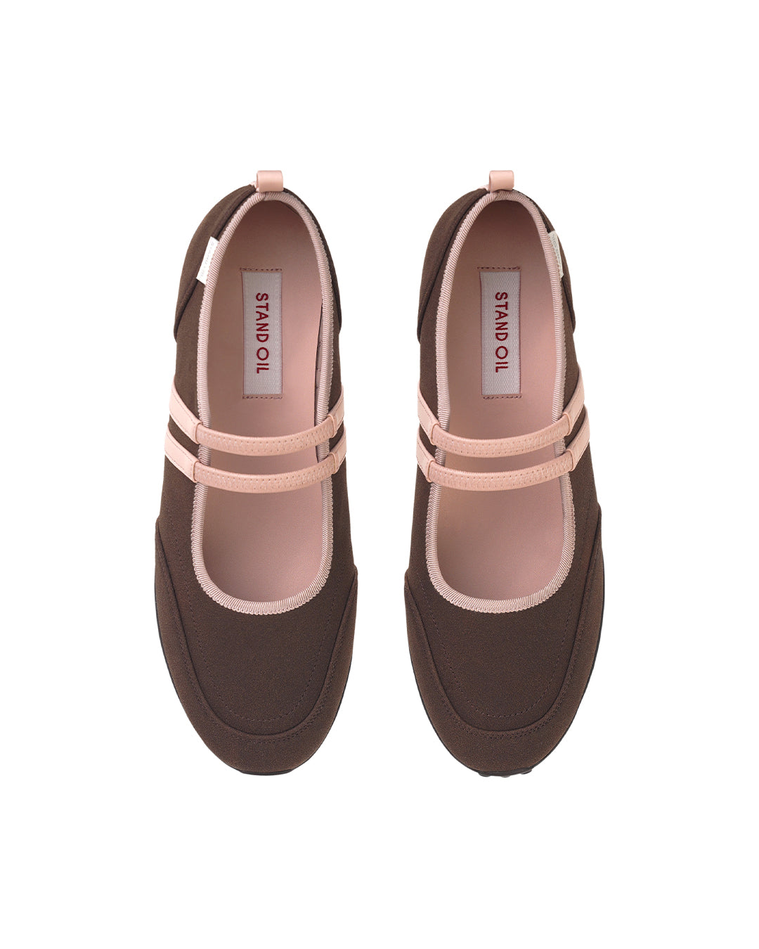 Strap Mary Jane Sneakers / Brown Combi – Standoil Global