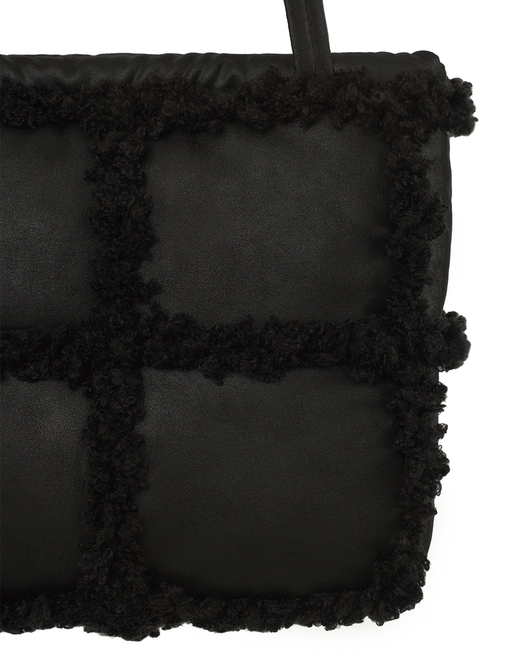 Bubble Bag Mini / Fur Black