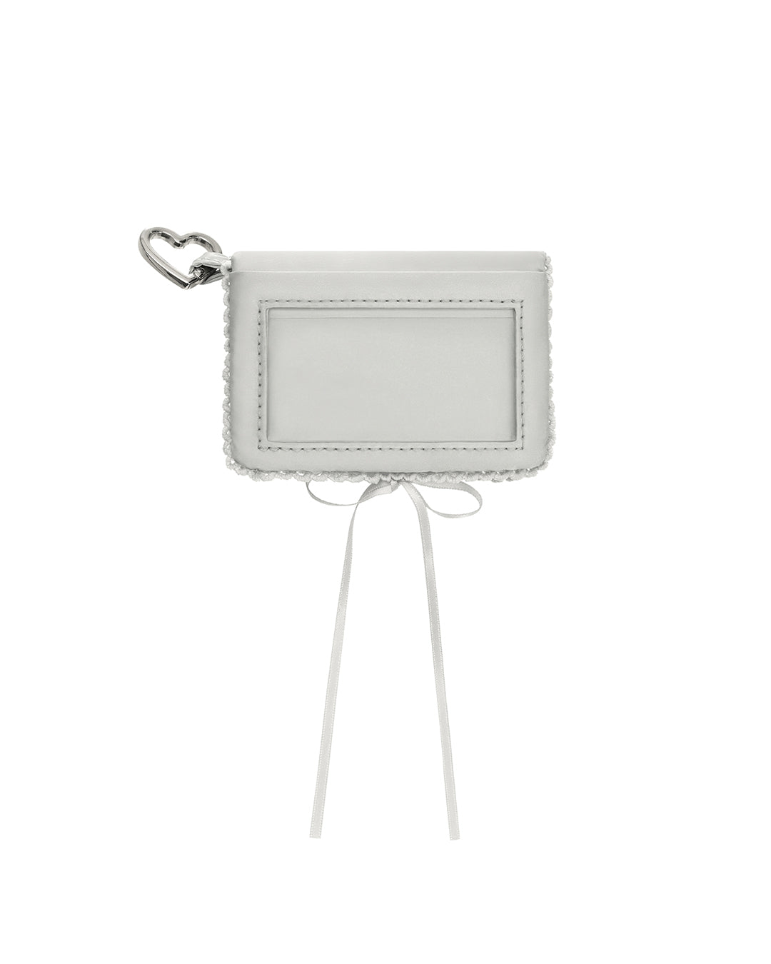 Memory Fluffy Keyring / Silver