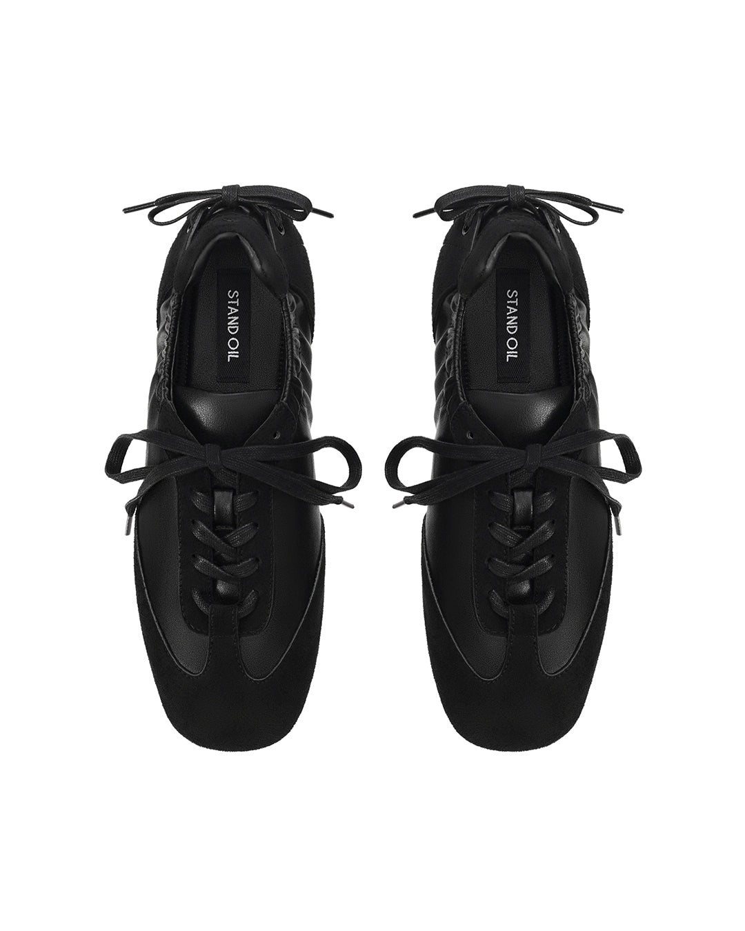 Double Tied Sneakers / Black