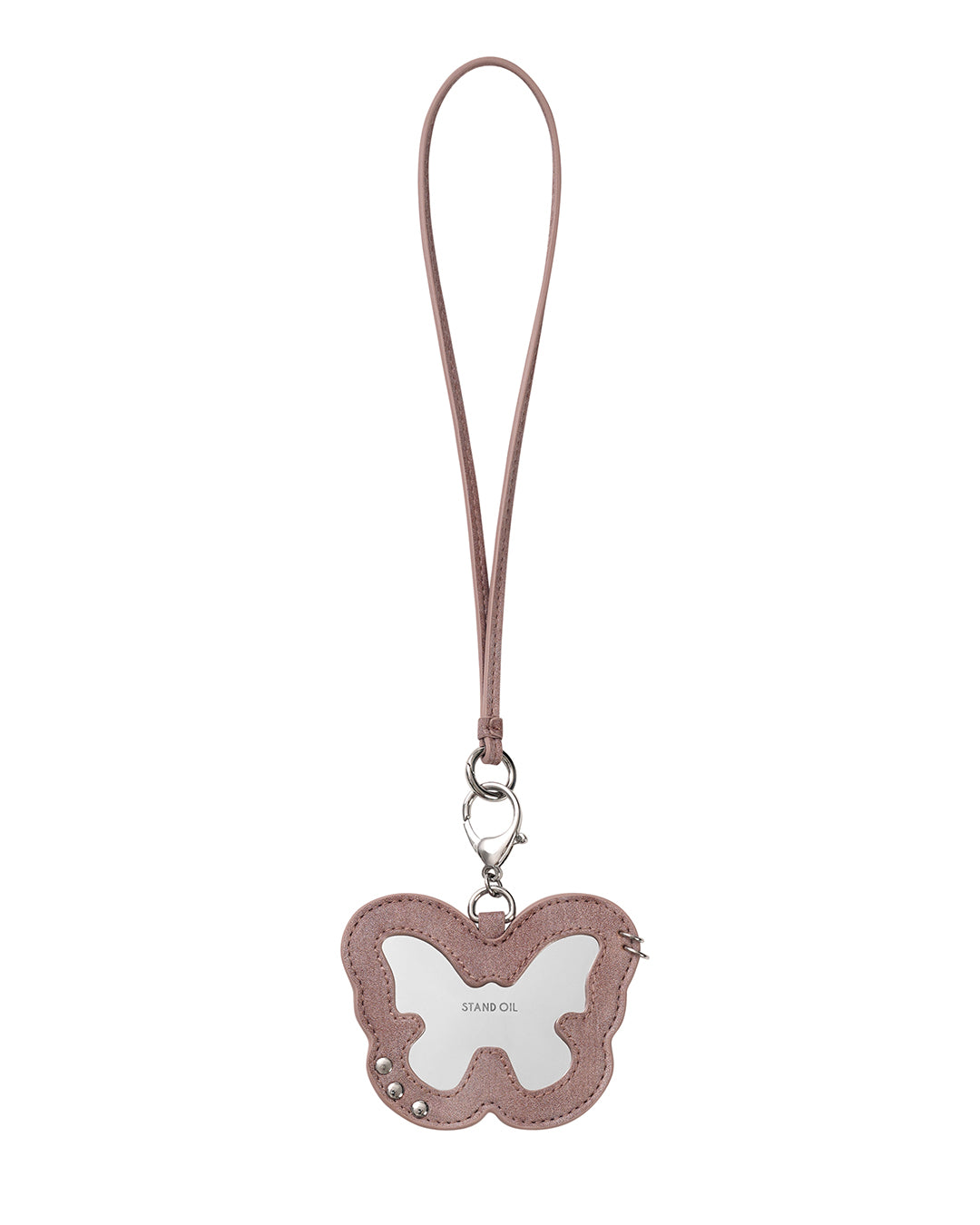 Fleeting Mirror Keyring / Pink