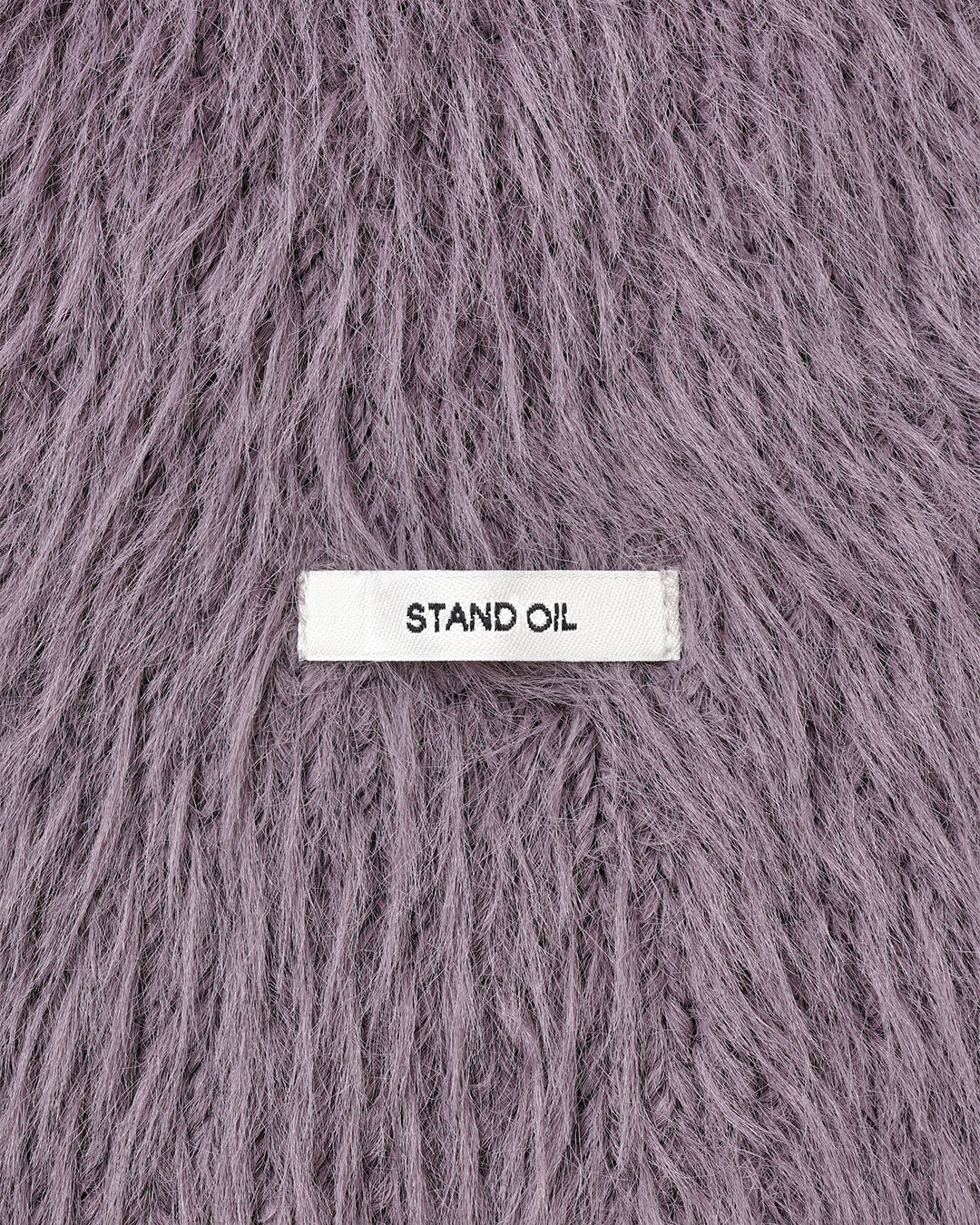 Misty Fur Muffler / Plum