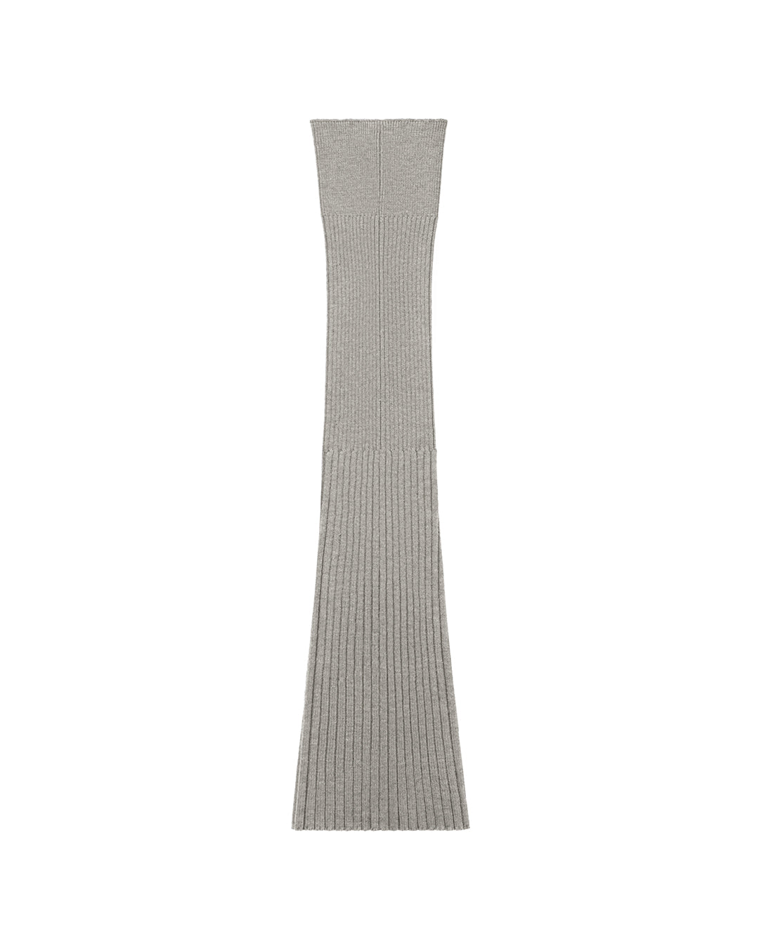 Snap Knit Leg Warmer / Gray