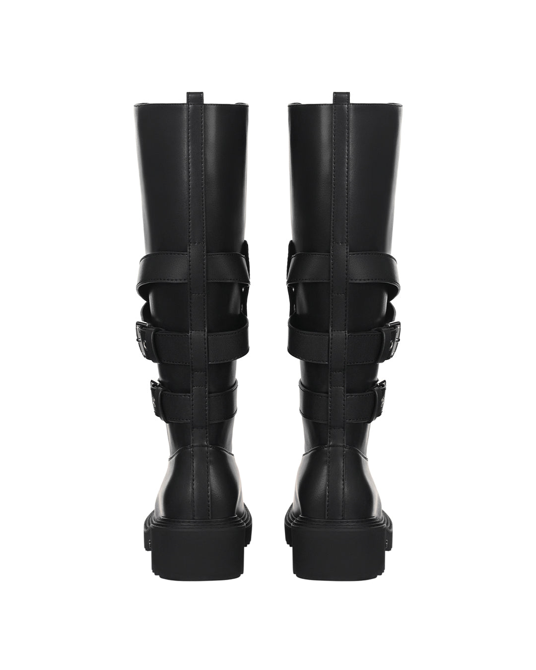 Vering Buckle Boots / Black