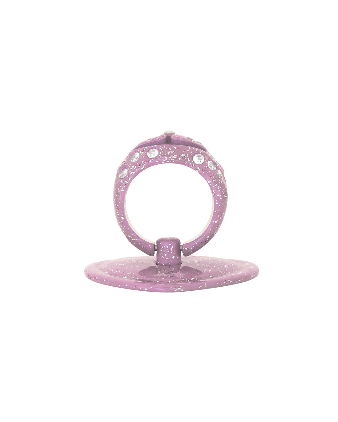 Princess Bear Grip Ring / Glitter Pink
