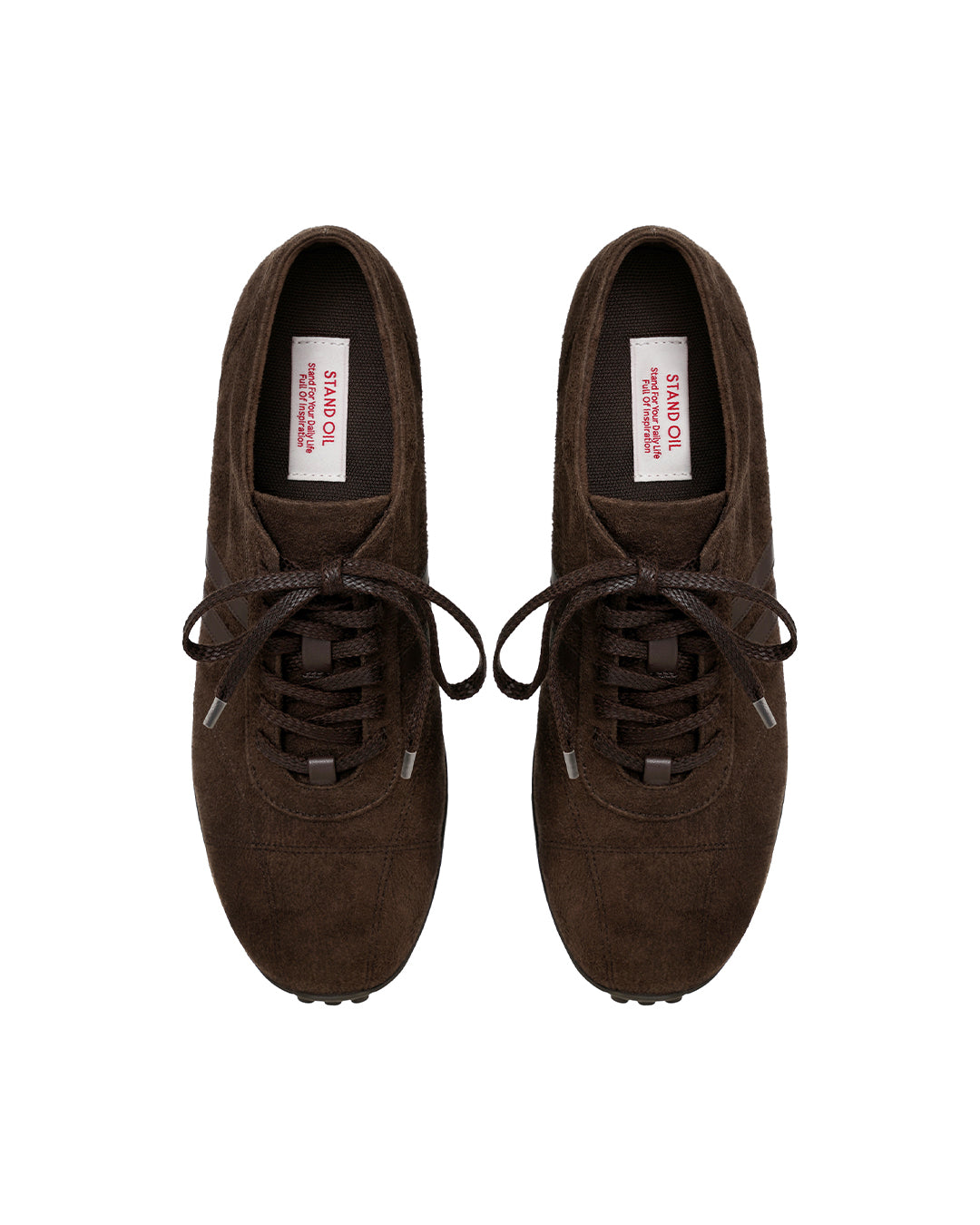 Isla Lace up Sneakers / Marron
