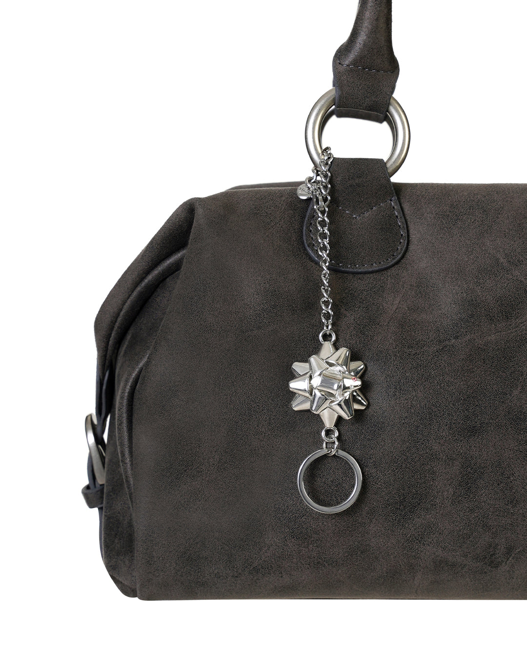 Rosette Keyring / Silver