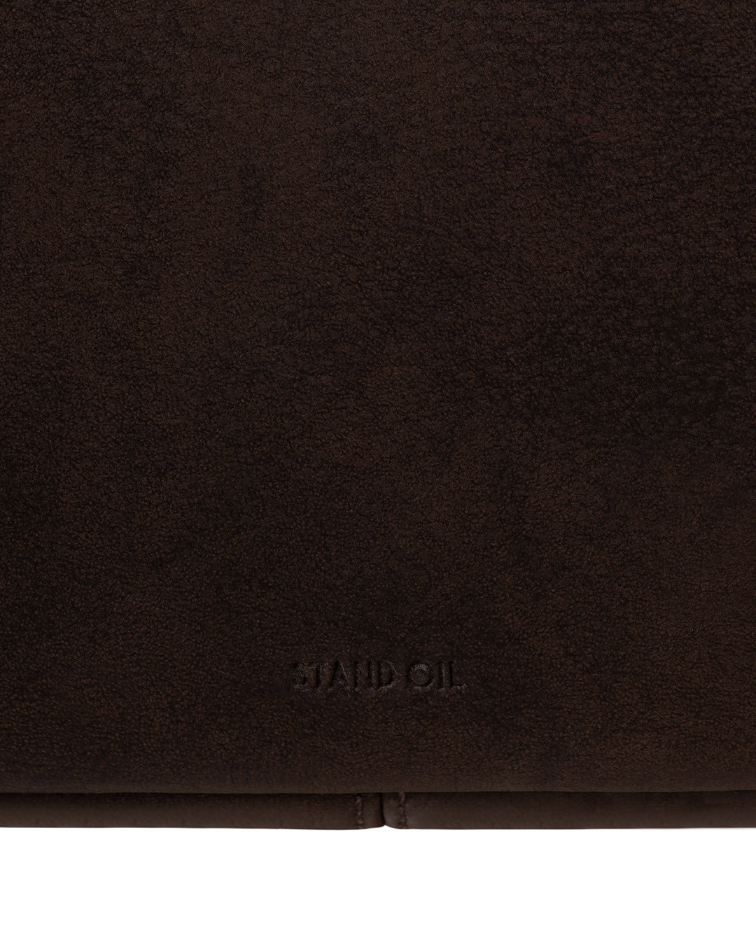More Baguette Bag / Suede Marron