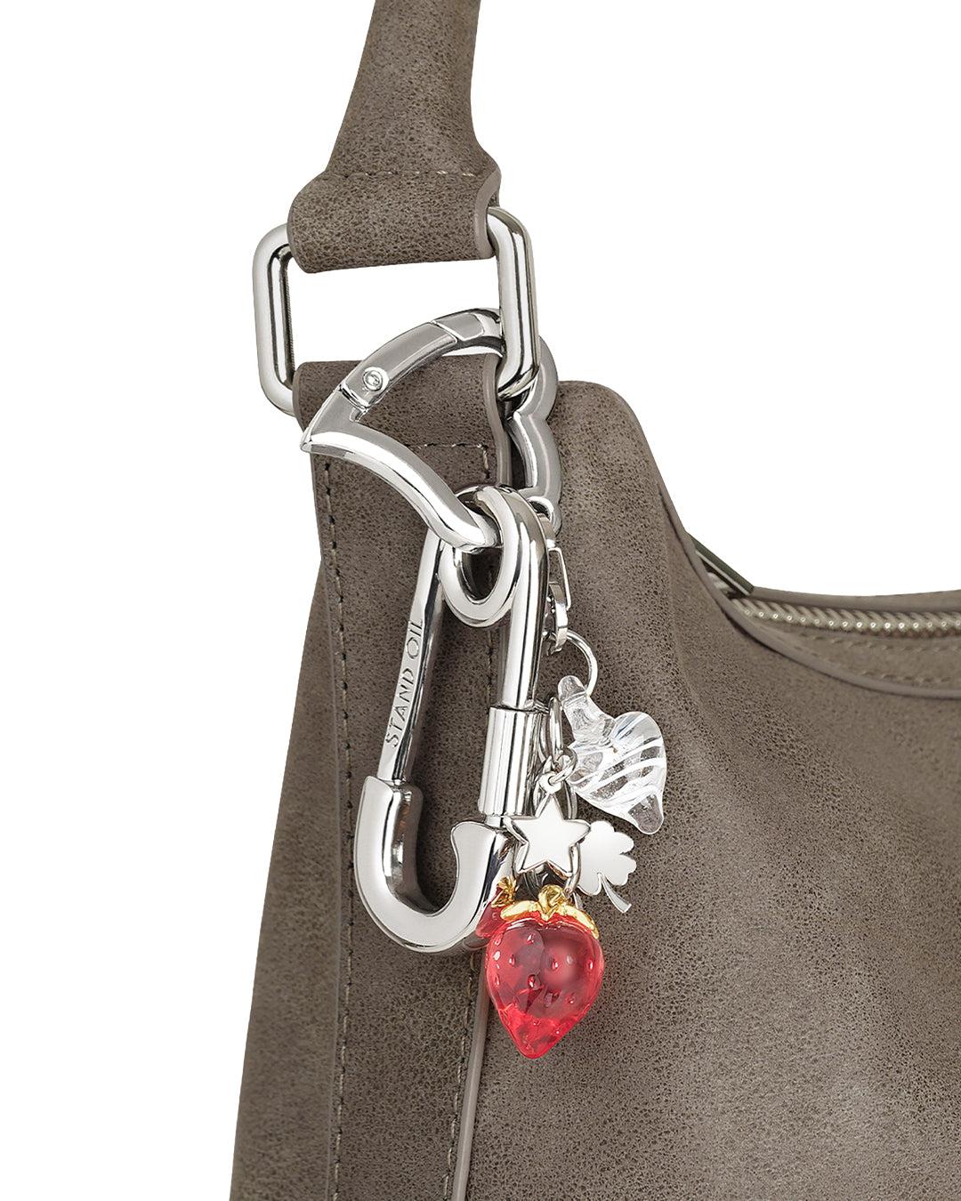 Dear Berry Keyring  / Silver