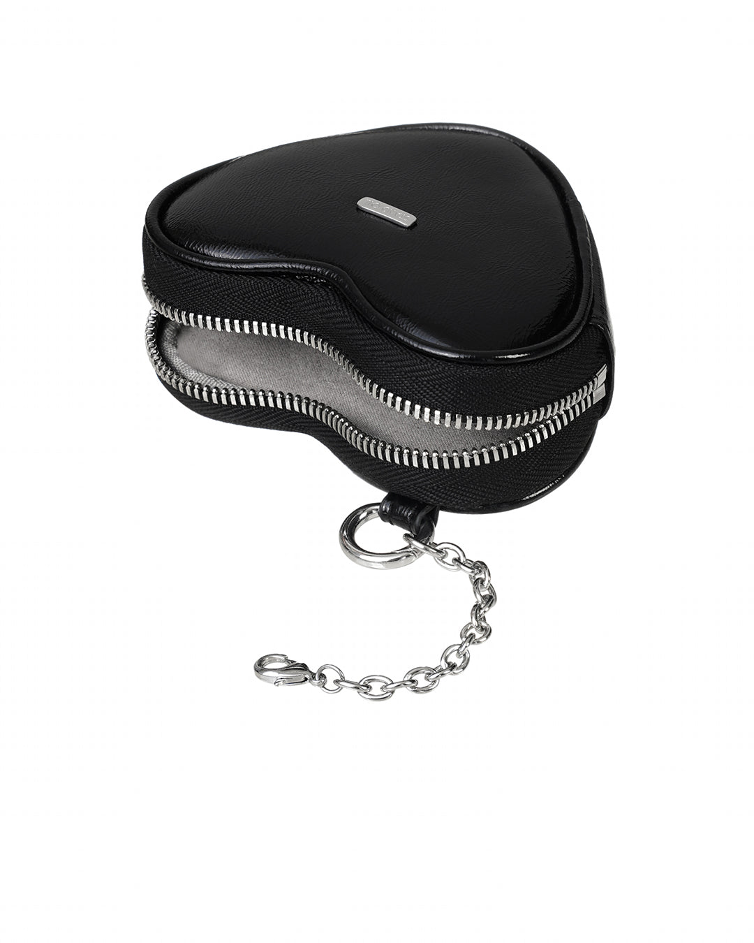 Heart Pods Keyring / Black