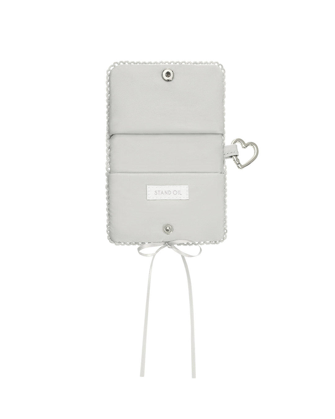 Memory Fluffy Keyring / Silver