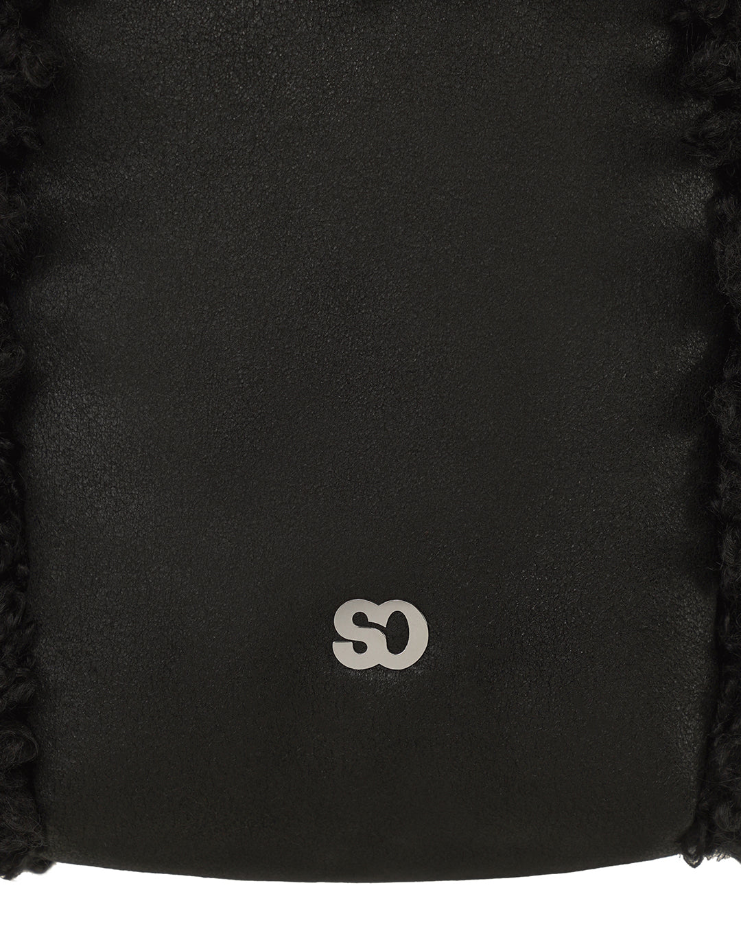 Bubble Bag Mini / Fur Black