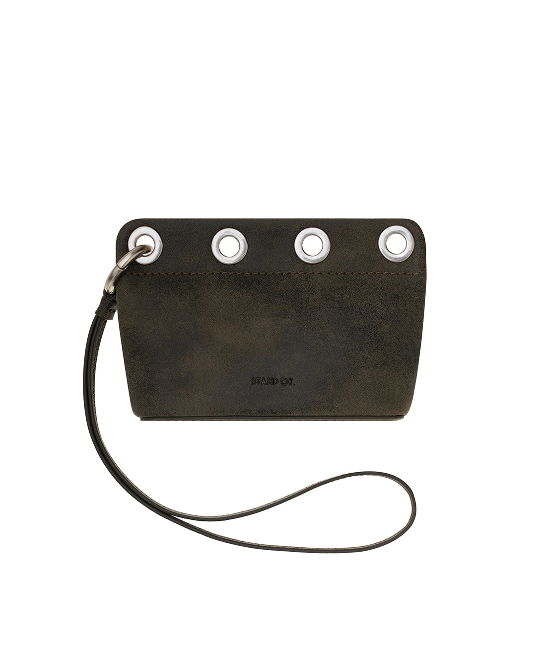 Loop Eyelet Pouch / Washed Brown