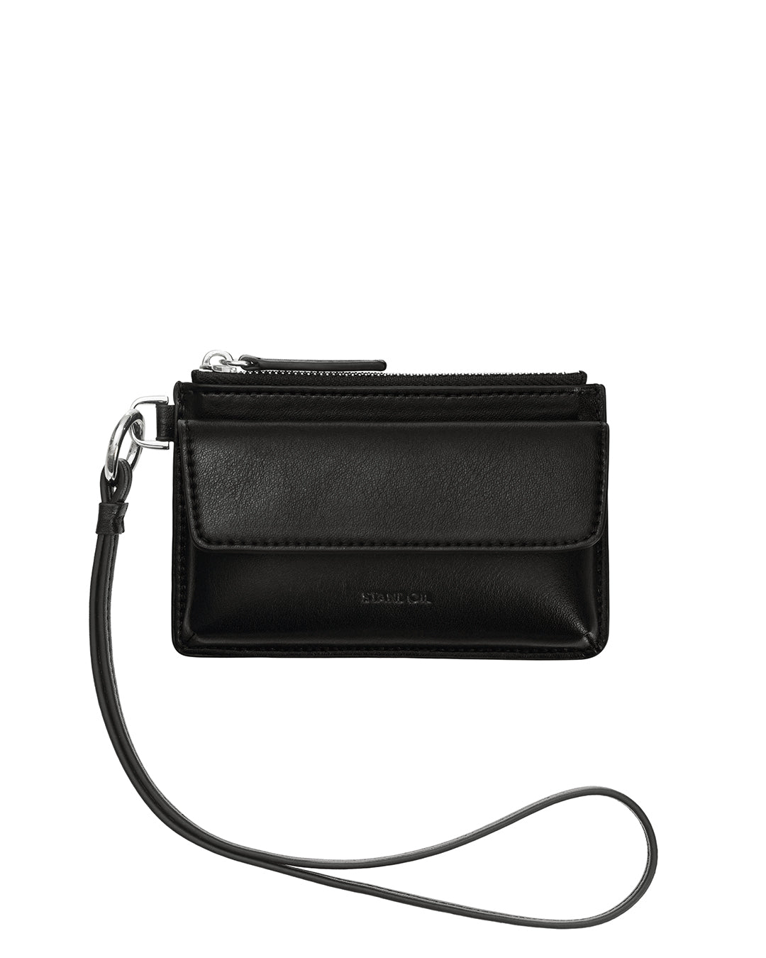 Chubby Zipper Wallet / Black