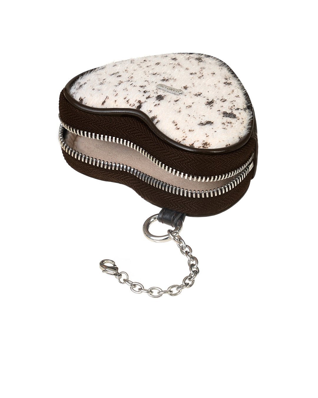 Heart Pods Keyring / Hairy Marron