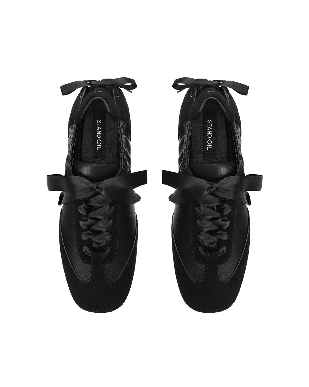 Double Tied Sneakers / Black