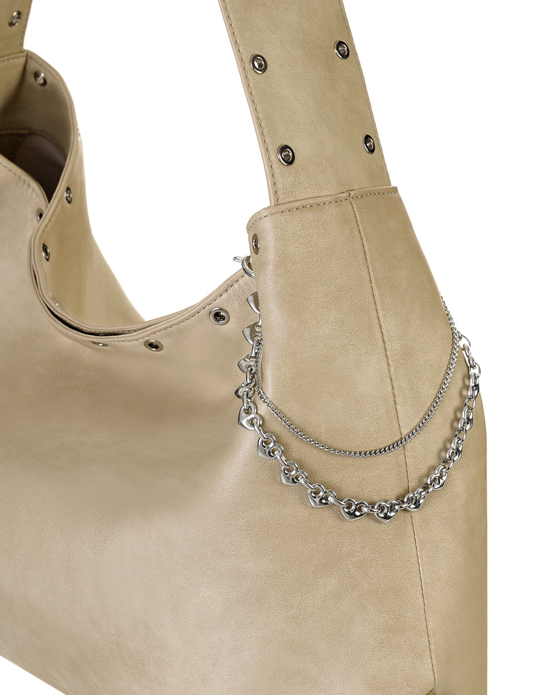 Dual Chain Keyring / Silver