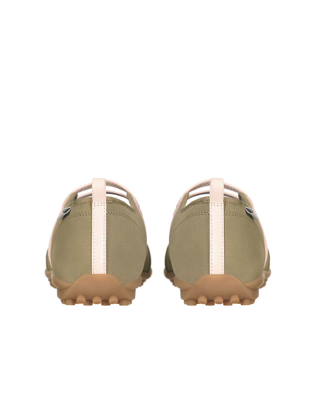 Strap Mary Jane Sneakers / Khaki Combi