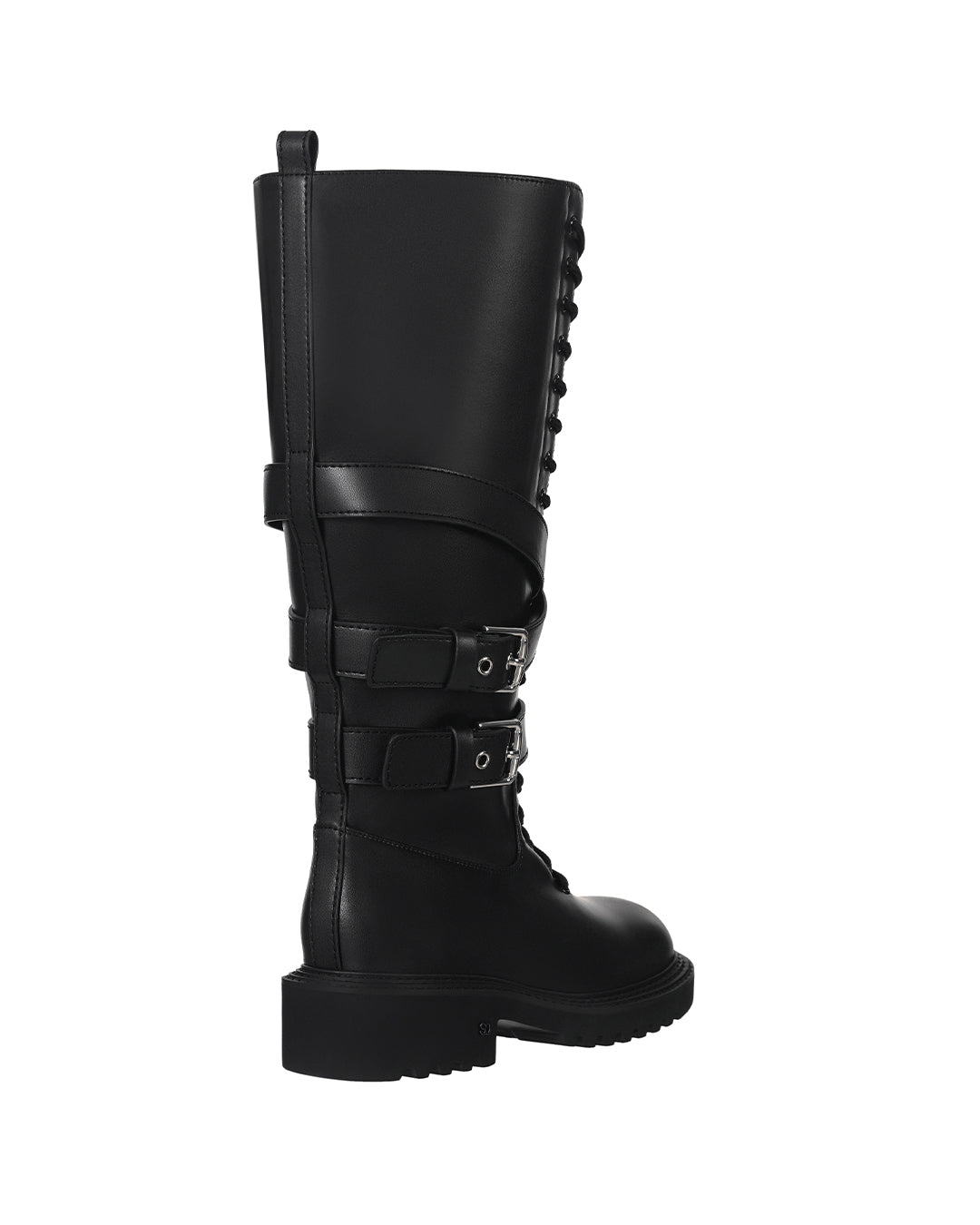 Vering Buckle Boots / Black