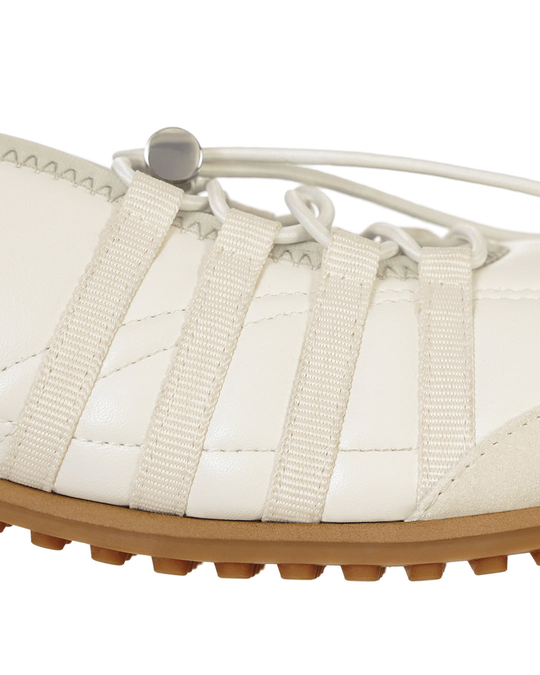 Tie Maryjane Sneakers / Cream
