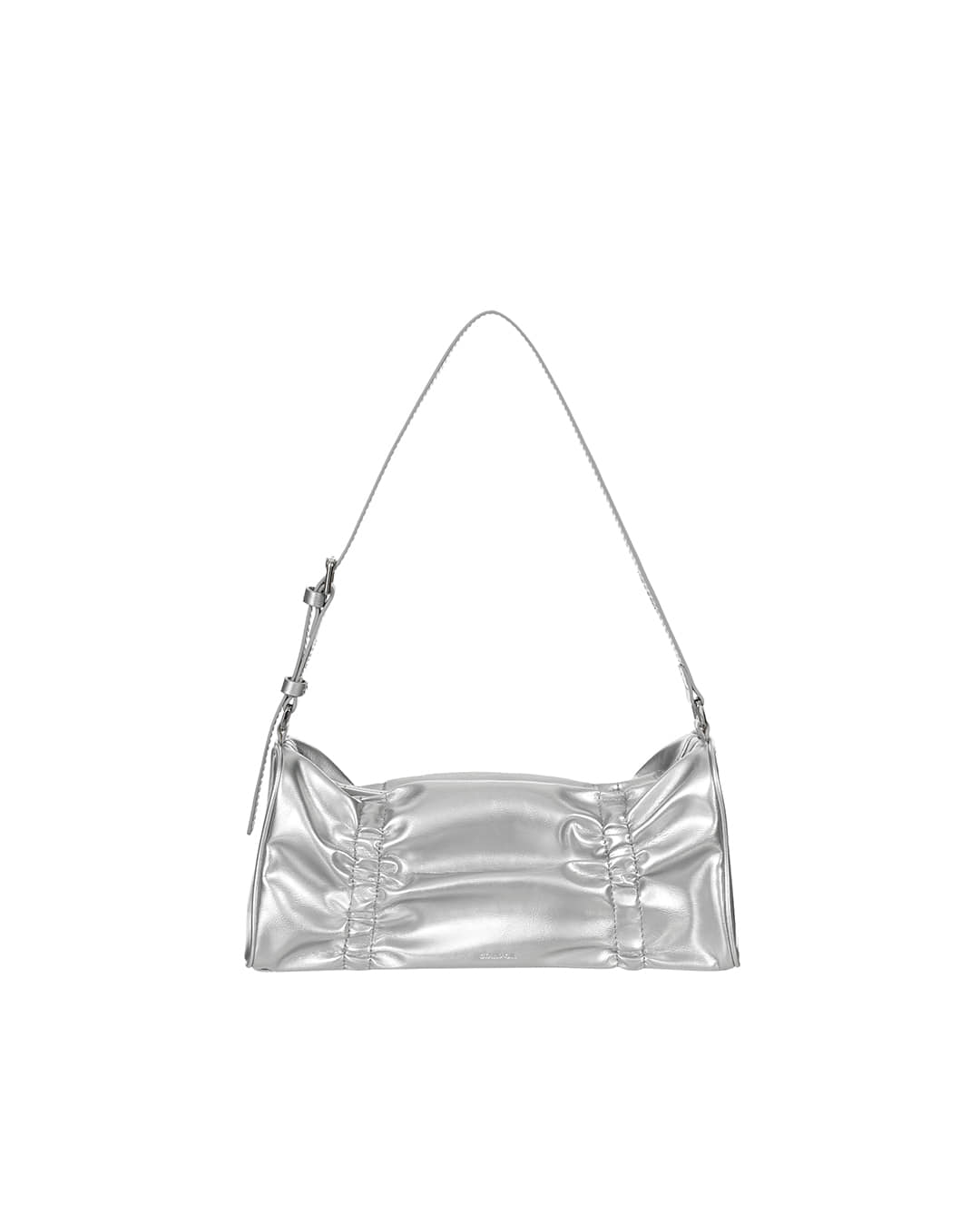 Pleats Bag / Silver