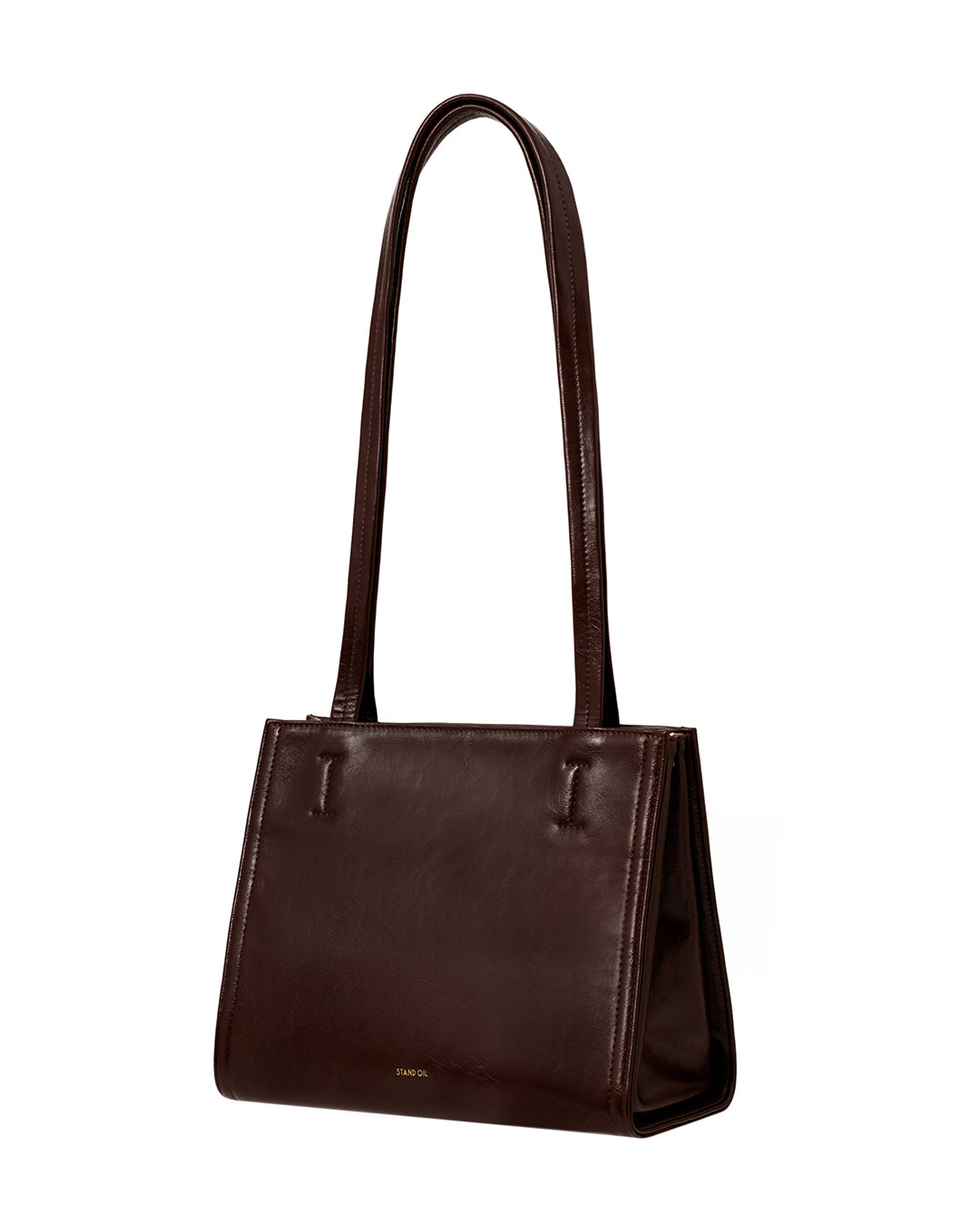 Oblong bag Mini / Marron