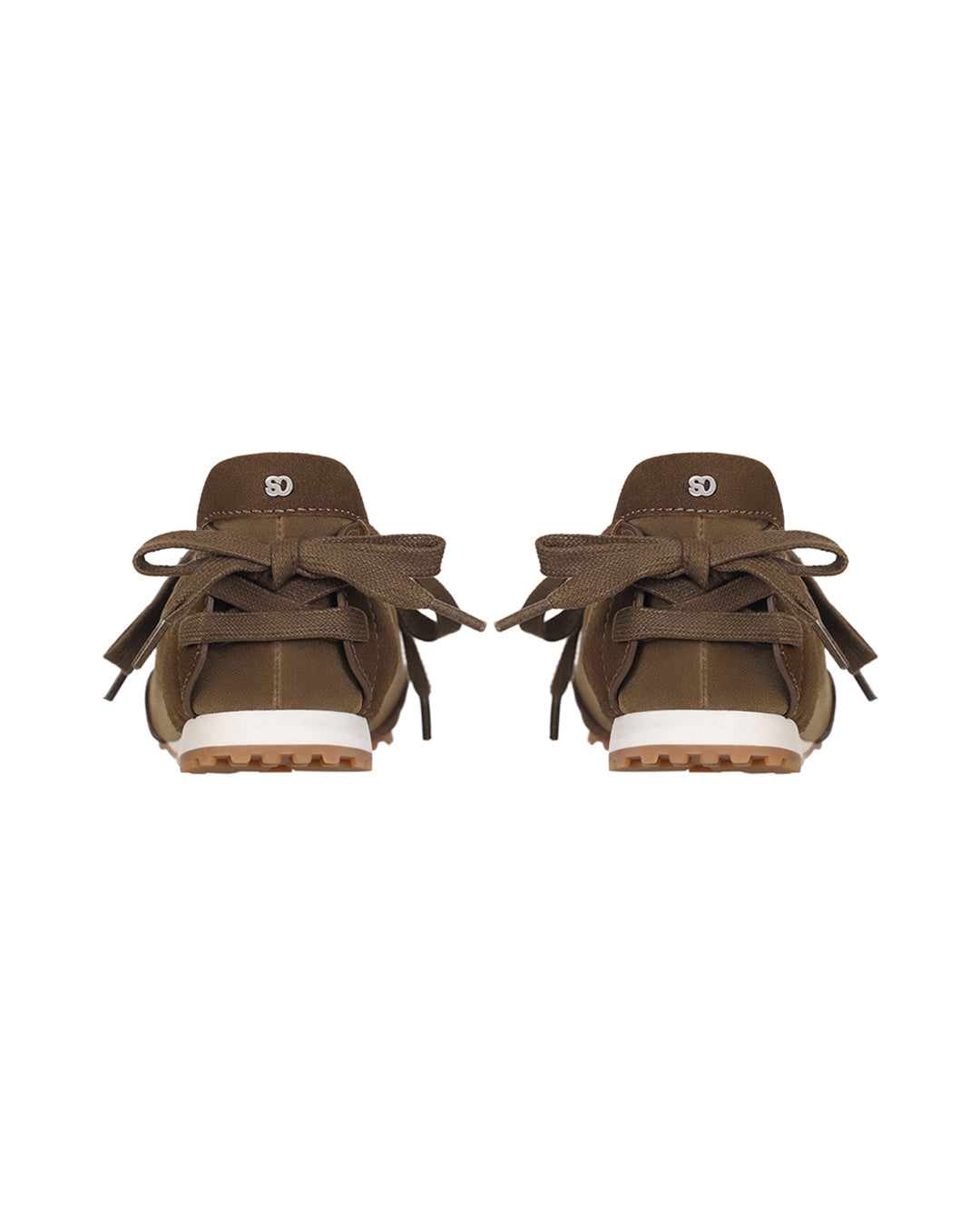 Double Tied Sneakers / Camel