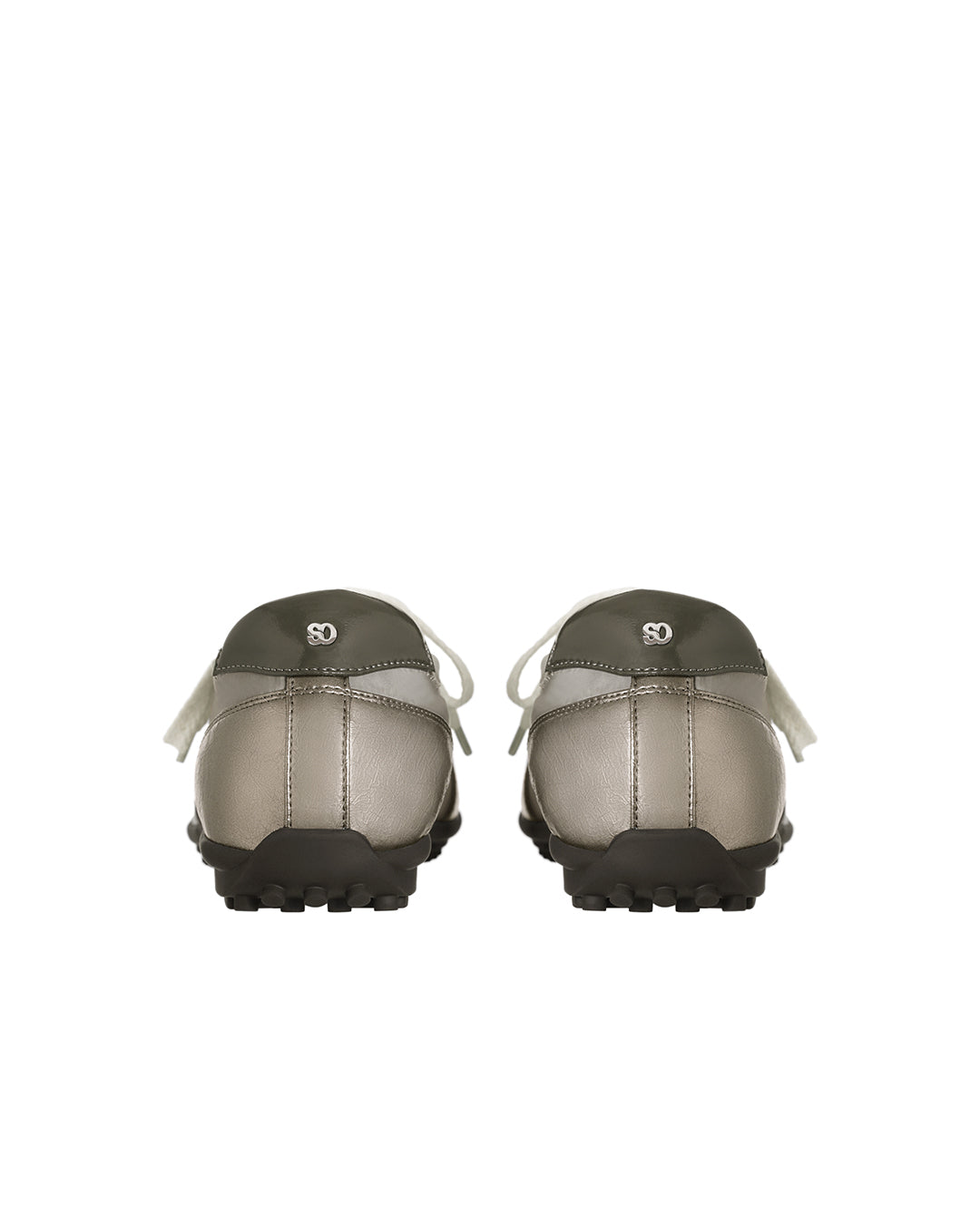 Sophie Flat Sneakers  / Metallic Gray