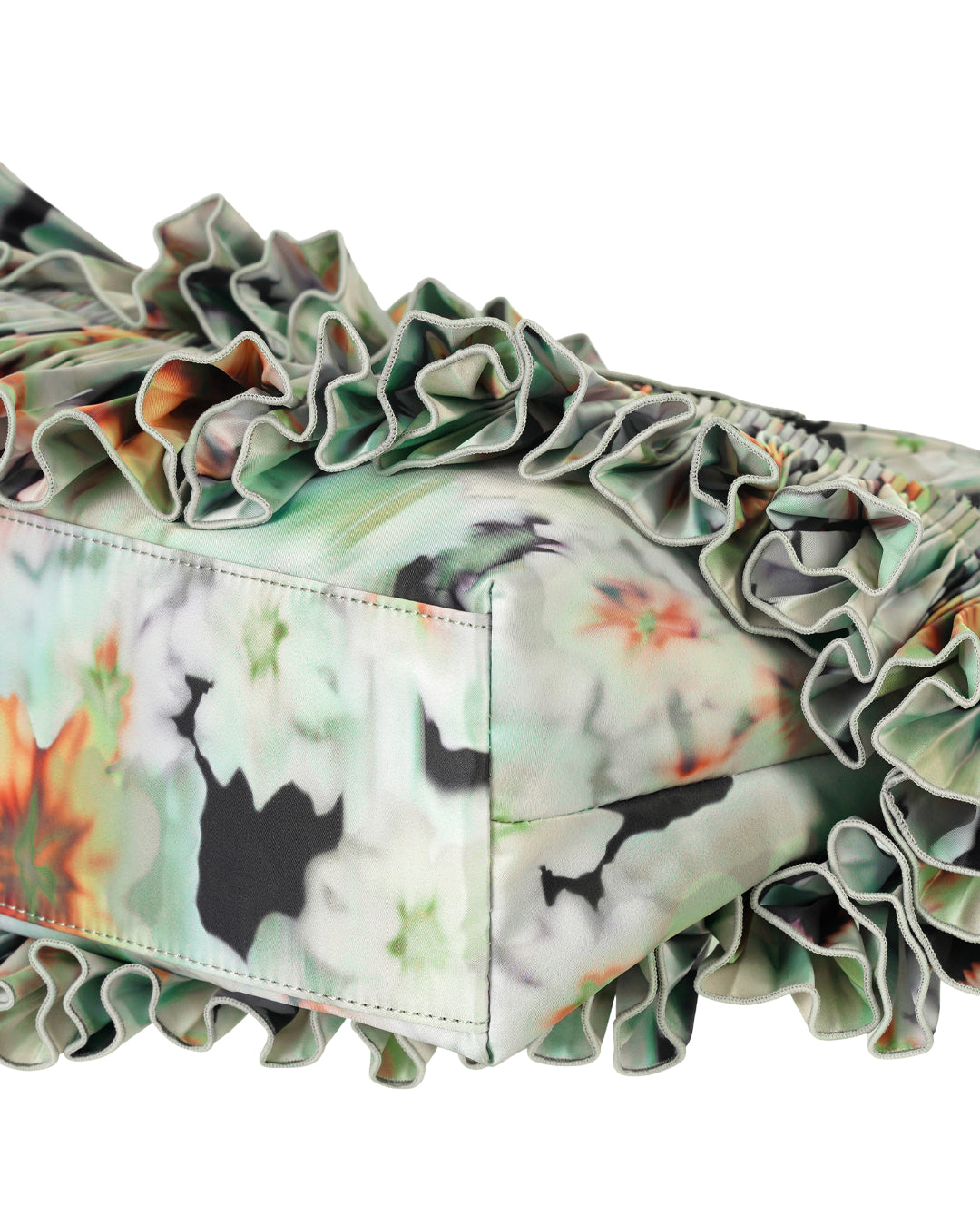 Cloud Ringo Bag / Orange Blur Floral