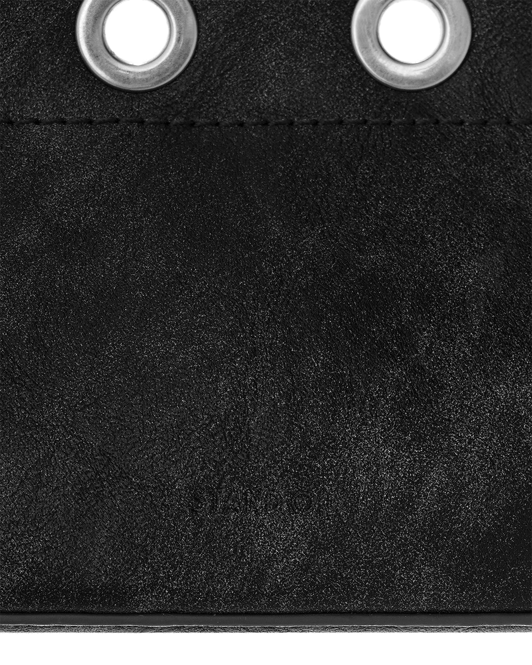 Loop Eyelet Pouch / Dark Gray