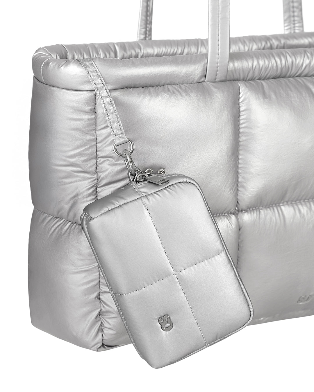 Bubble Pouch / Silver