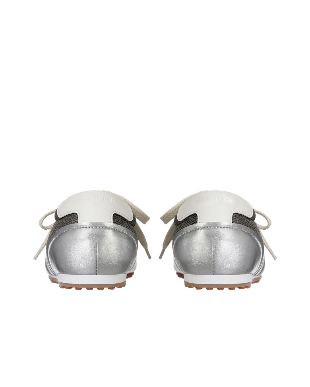 Morrow Square Sneakers / Silver