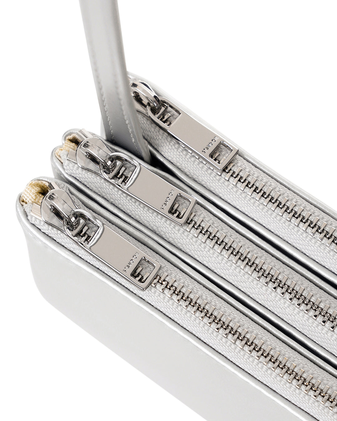 Cookie Accordion Bag / Silver