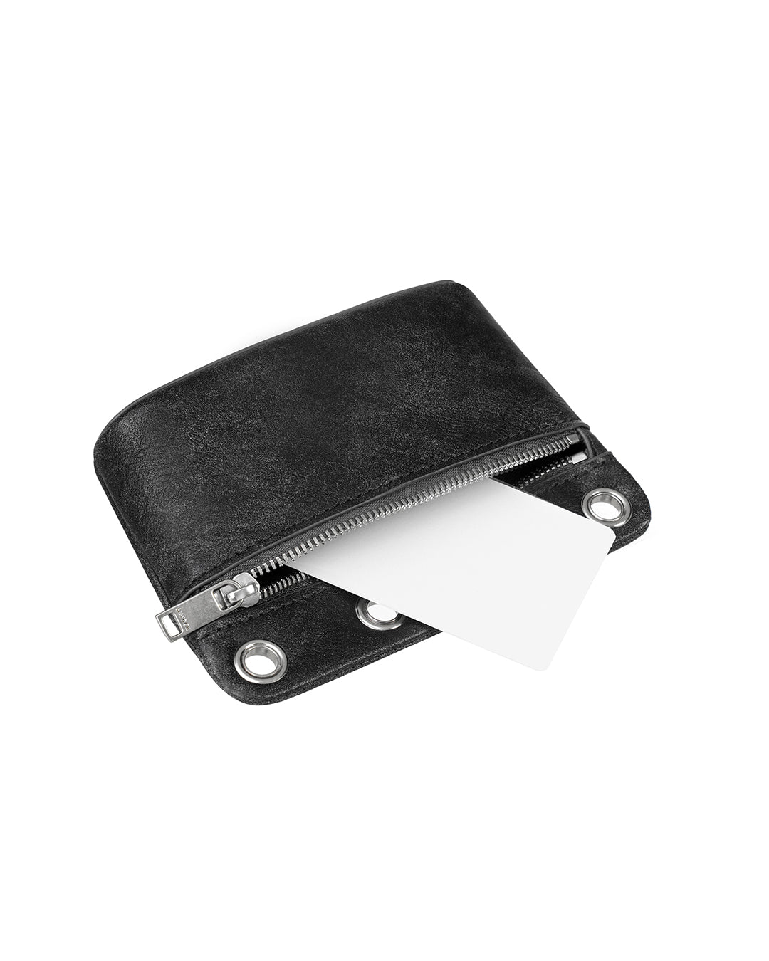Loop Eyelet Pouch / Dark Gray