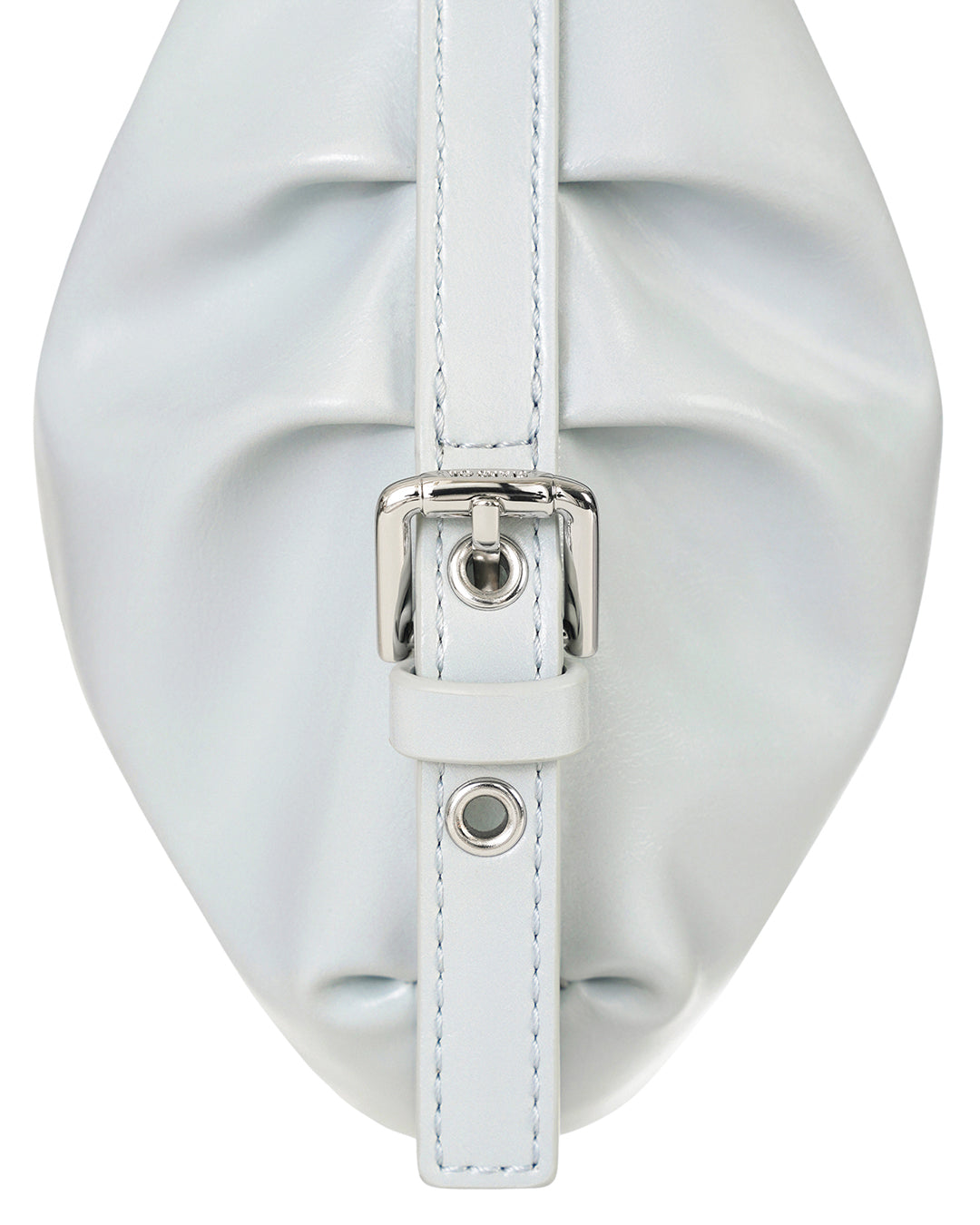 Belted Round Bag / Powder Blue