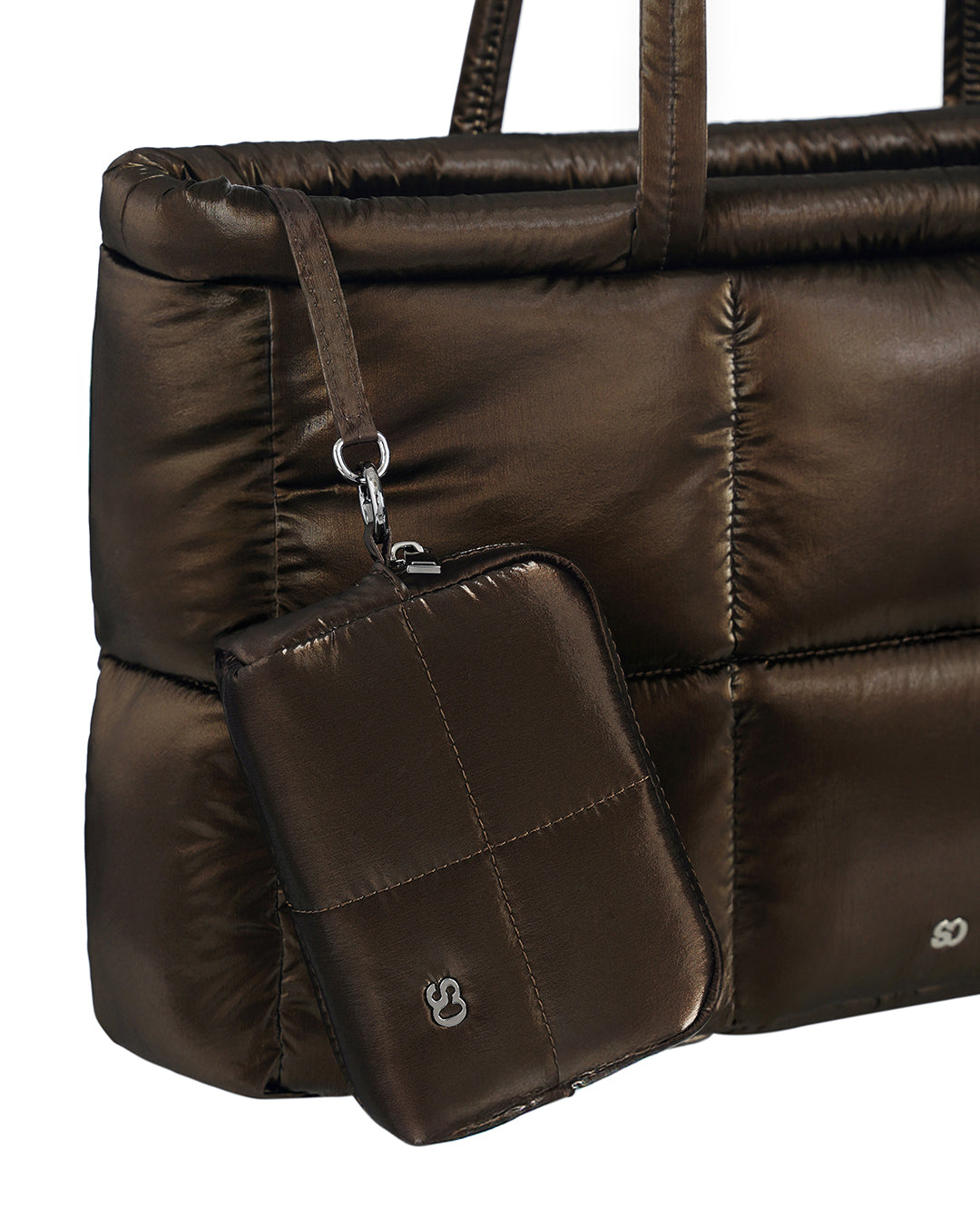 Bubble Pouch / Marron