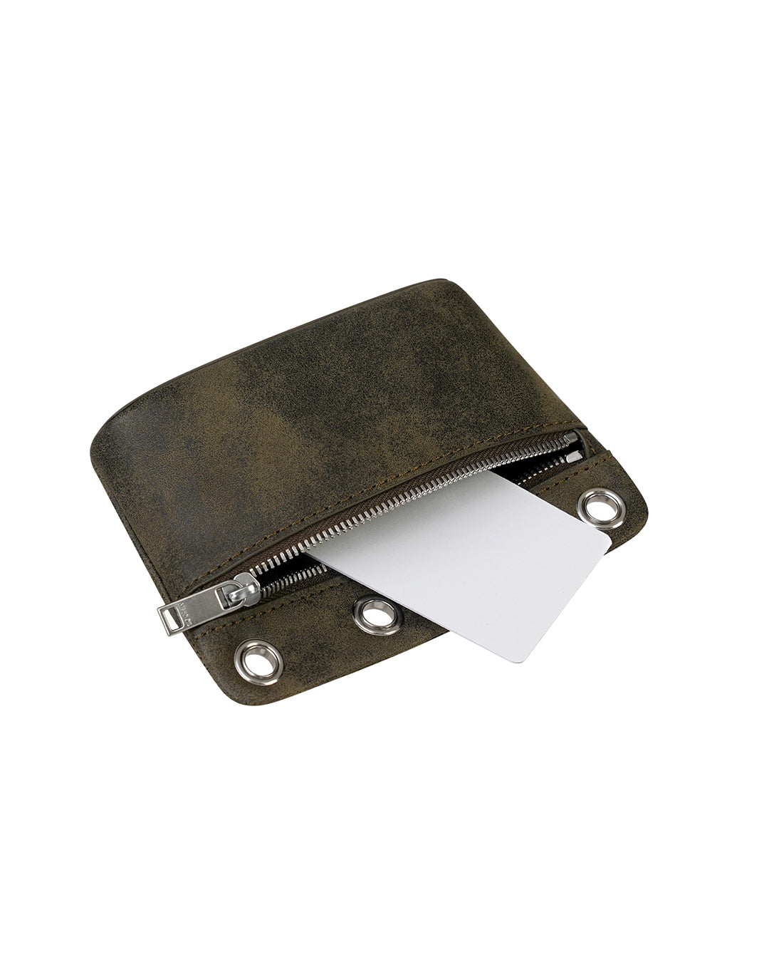 Loop Eyelet Pouch / Washed Brown