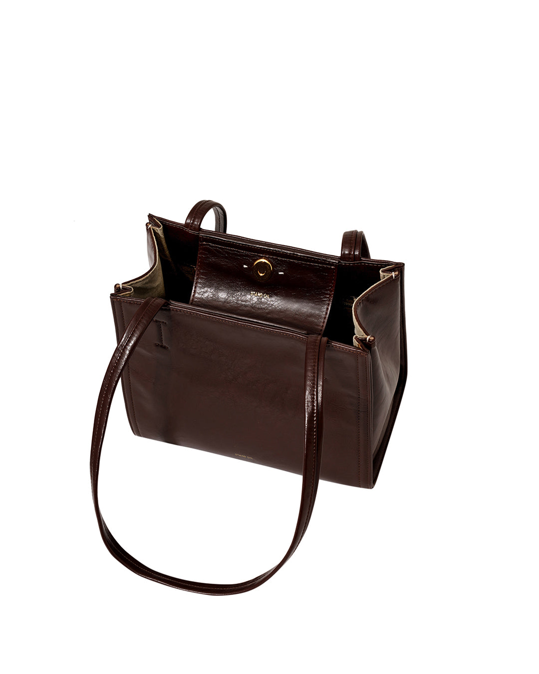 Oblong bag Mini / Marron