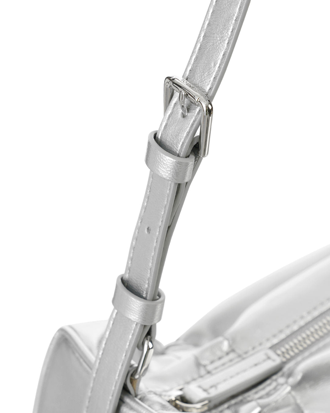 Pleats Bag / Silver