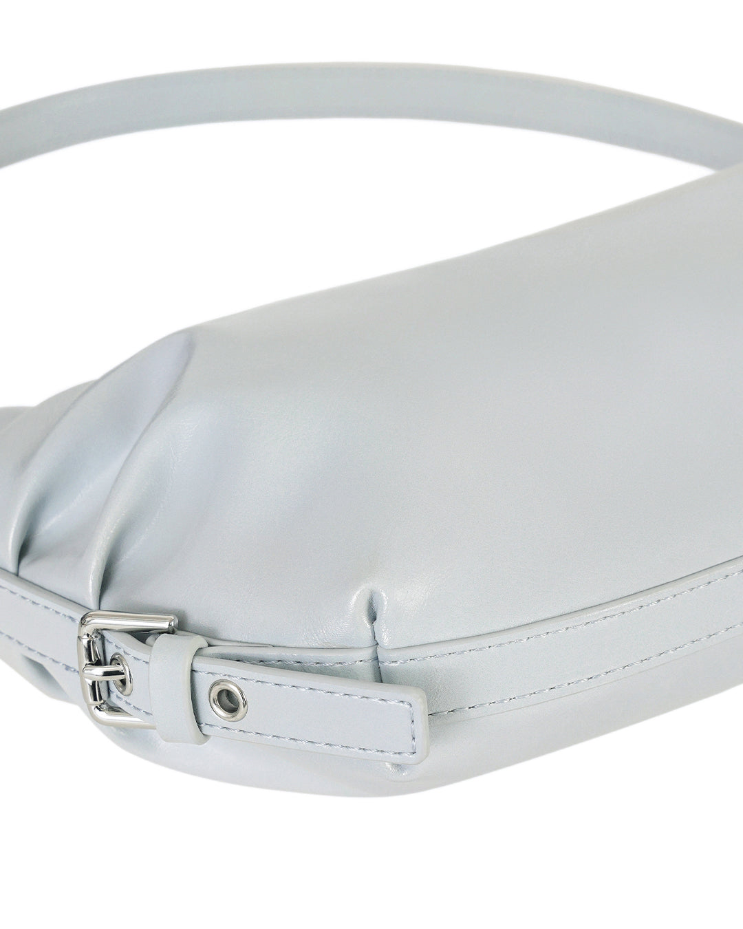 Belted Round Bag / Powder Blue