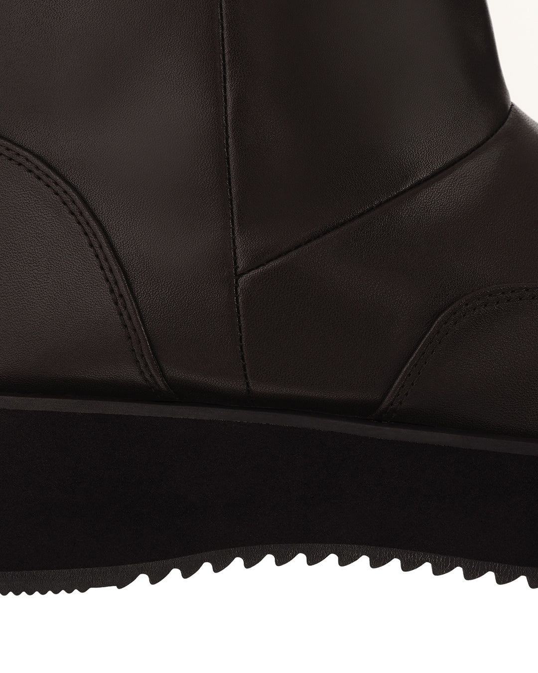 Hatched Winter Boots / Marron