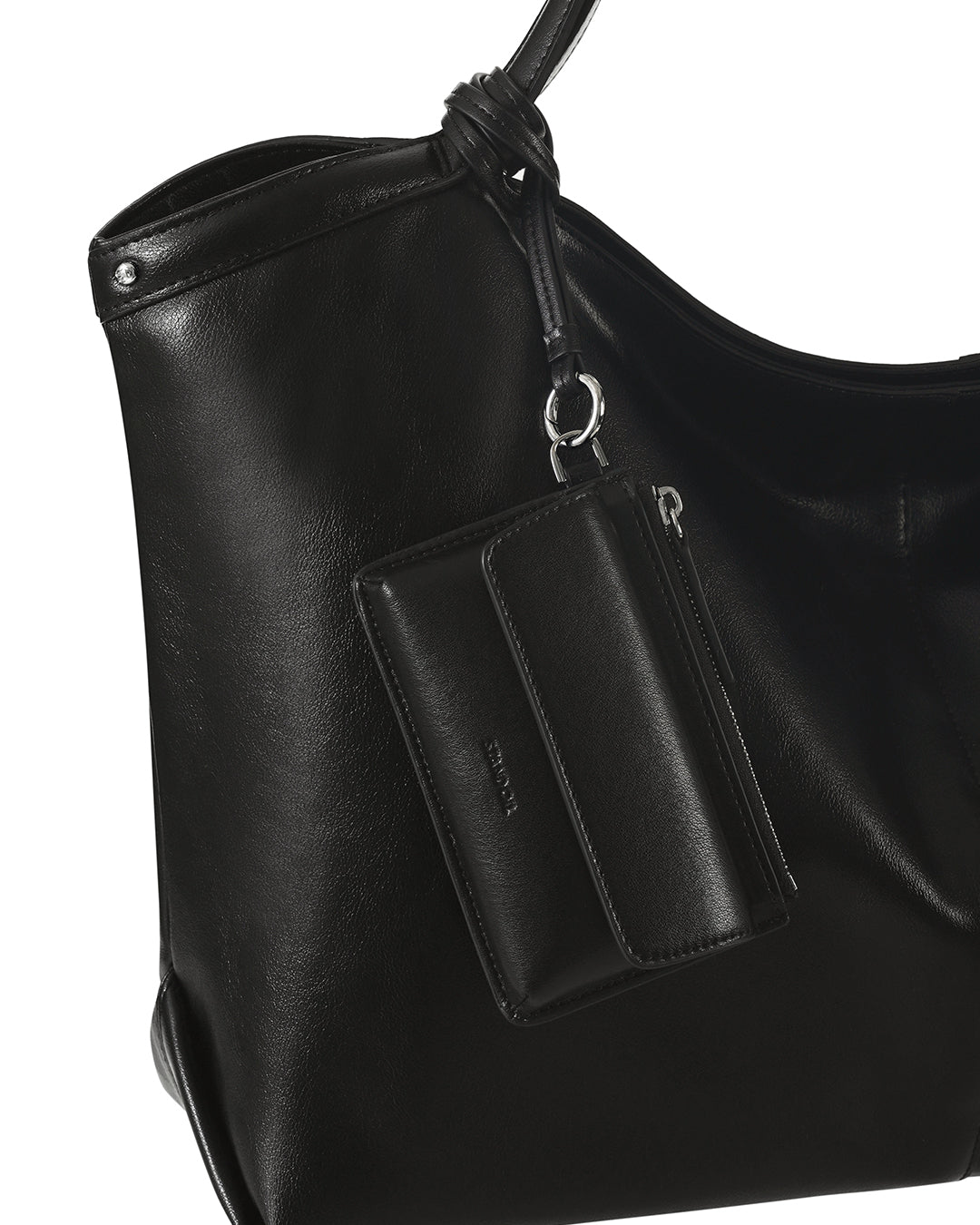 Chubby Zipper Wallet / Black