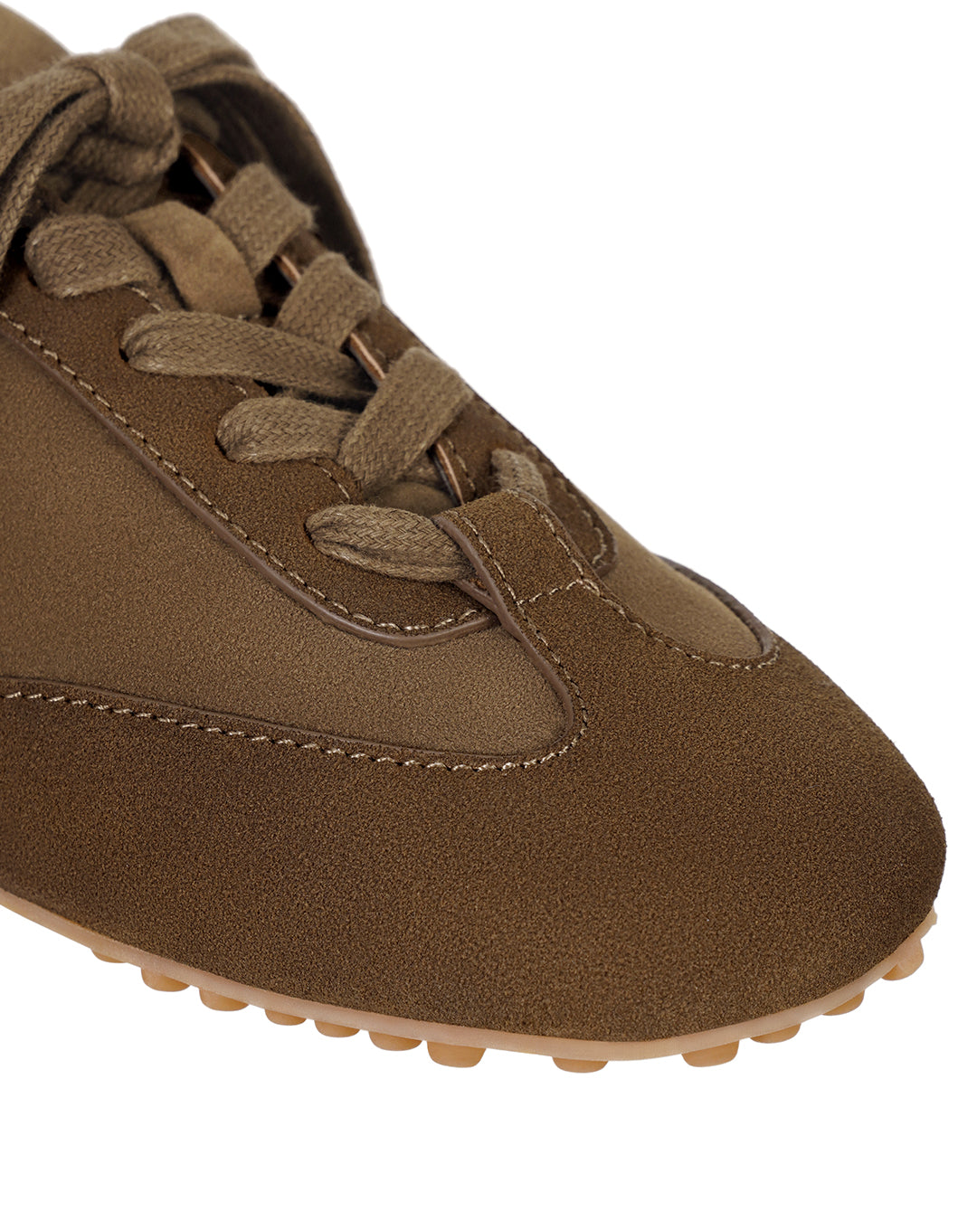 Double Tied Sneakers / Camel
