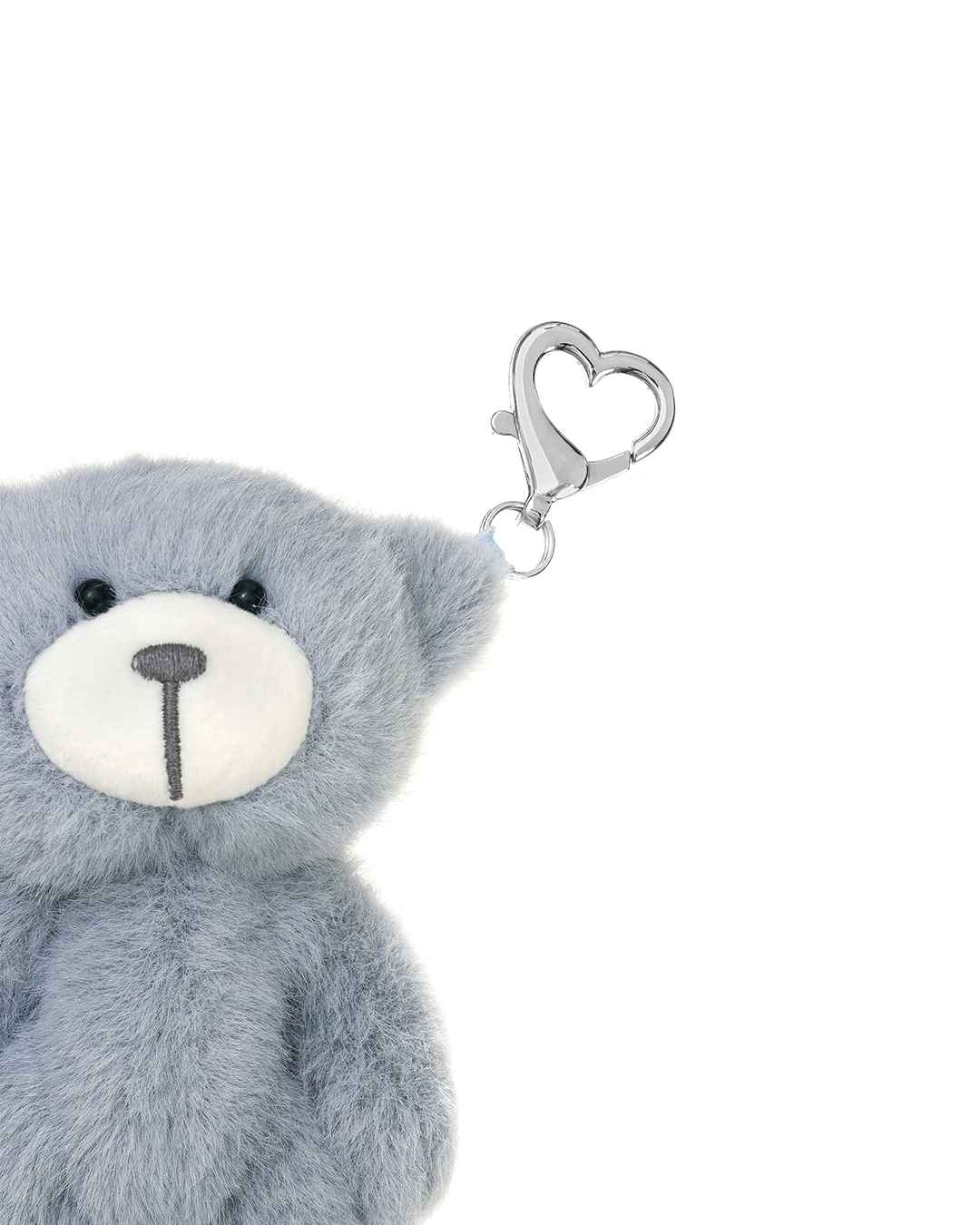 Hug Teddy Bear / White Blue