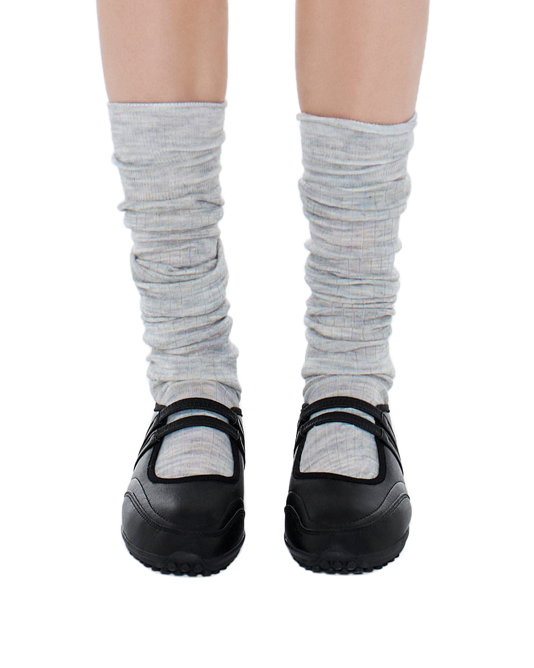 Strap Mary Jane Sneakers / Black