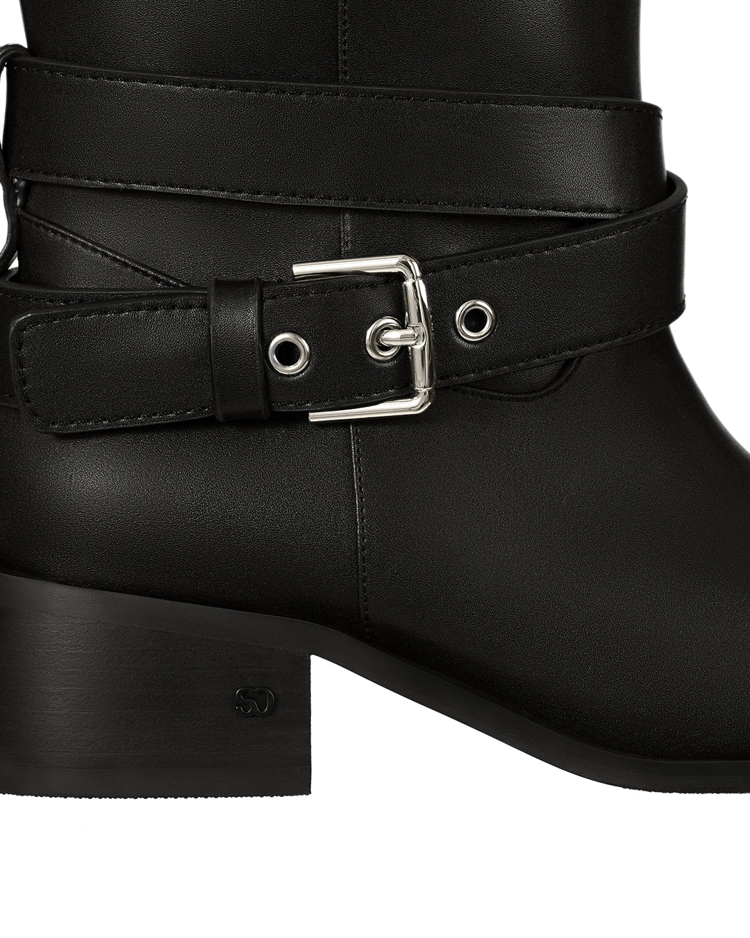 Belted Two Way Boots / Black
